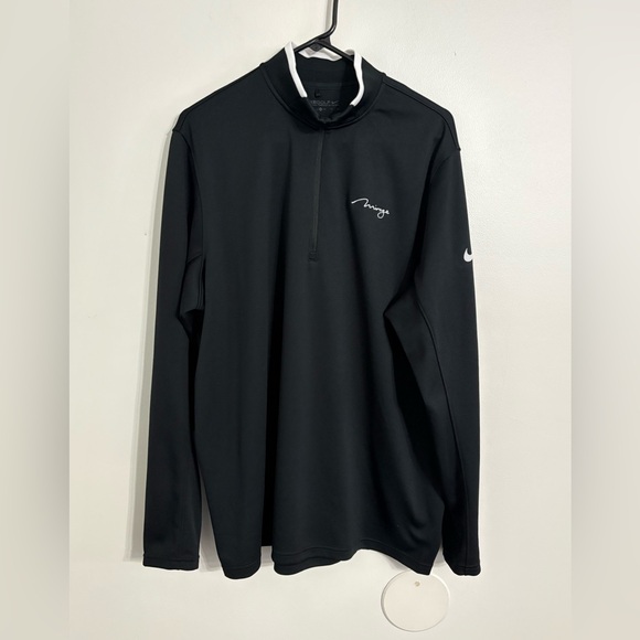 Nike Other - Nike Mirage Black Golf long sleeve pullover size XLarge